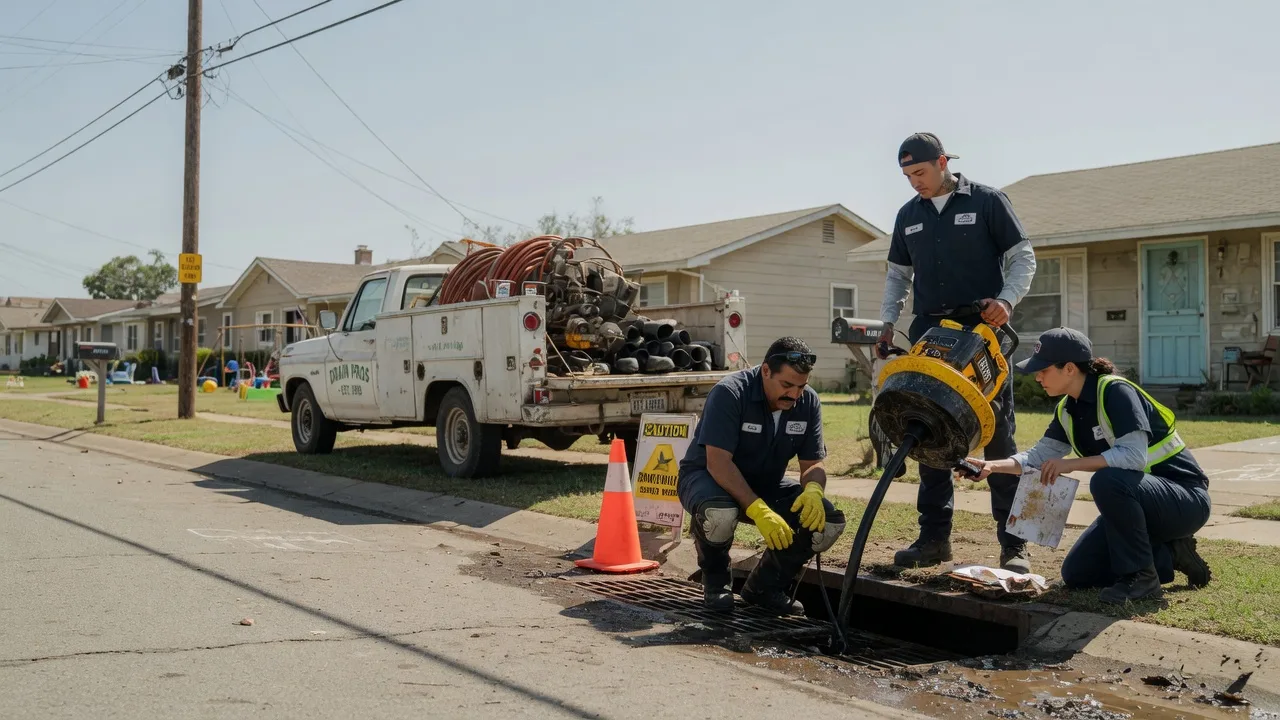 Drain Cleaning in Colbert, OK near me